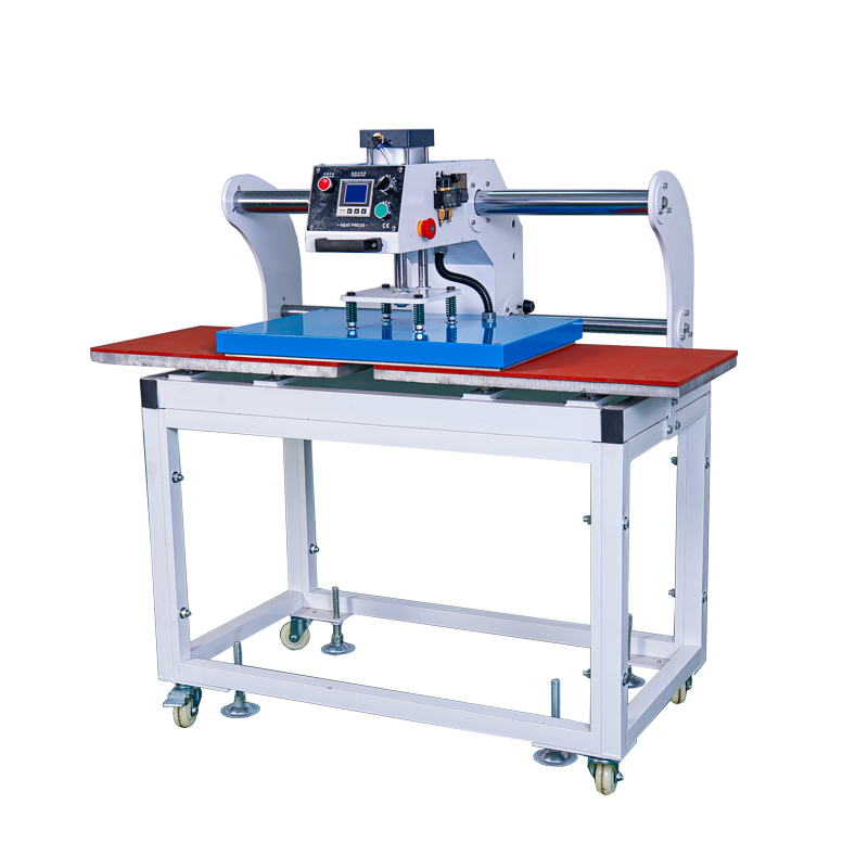 المصنع مباشرة 16x24 بوصة 220 فولت شبه التلقائي هوائي مزدوج التي شيرت آلة الصحافة الحرارة نقل التسامي طباعة الملابس